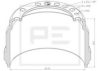 PE Automotive 146.073-00A Brake Drum